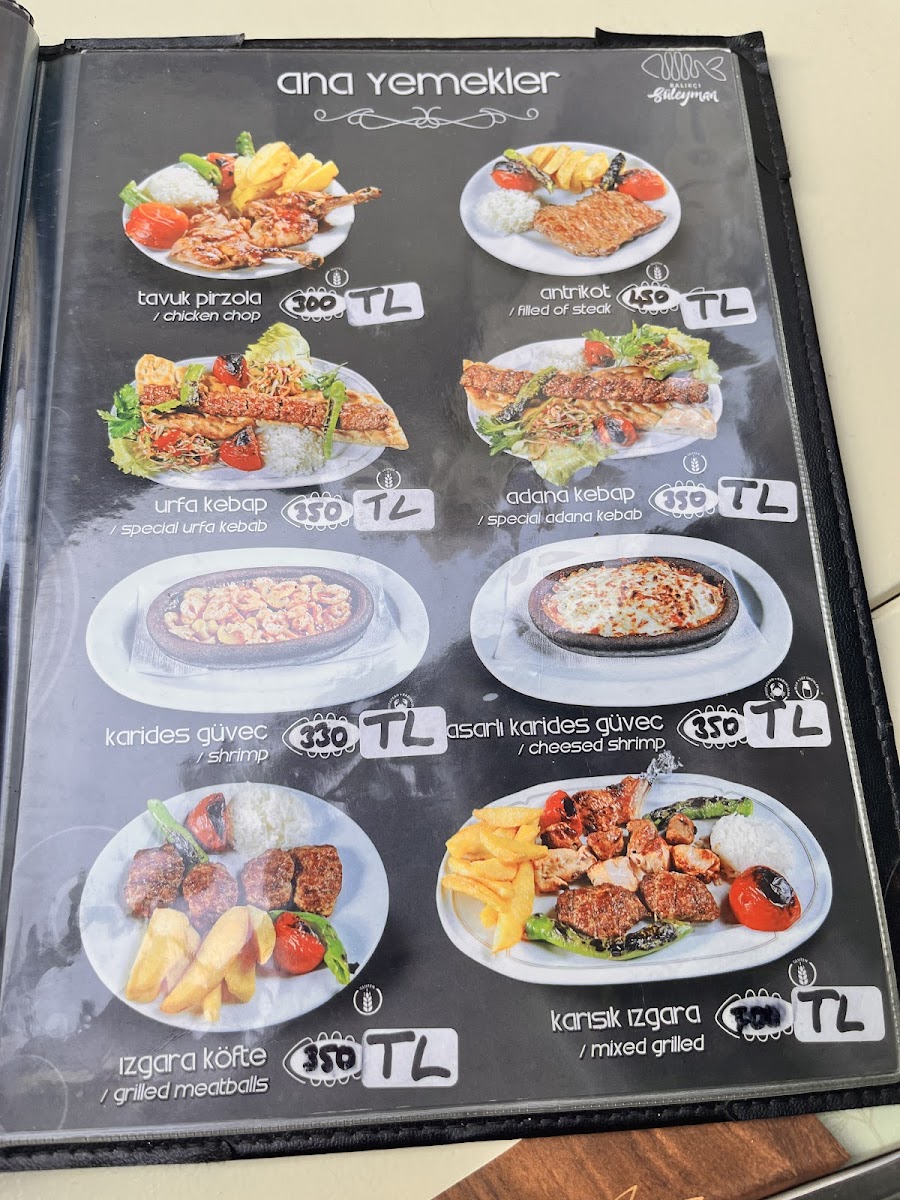 Menu - Balıkçı Süleyman photo 10
