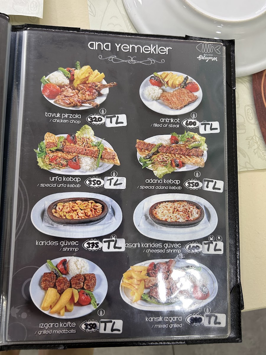 Menu - Balıkçı Süleyman photo 7
